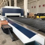 eredu arkitektonikoa metalezko laser ebaketa makina ura hozteko 3 ardatz laser ebakitzaile