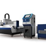 argi gorria kokatzeko cnc metalezko ebaketa laser makina eragiketa sinplea