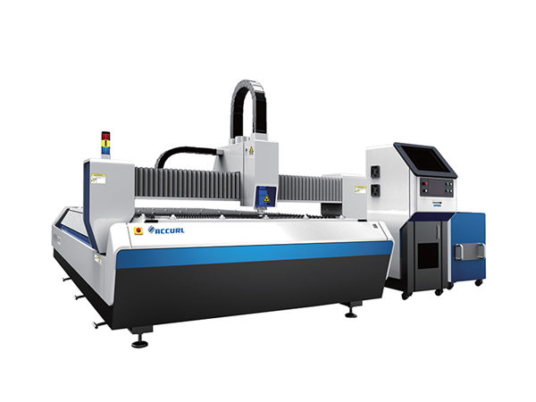 mota irekiko zuntz laser metaliko ebaketa makina, cnc laser grabatzeko ebaketa makina