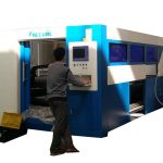 2kw zuntz optikoko laser ebaketa makina abiadura erregulagarria metalezko hodira