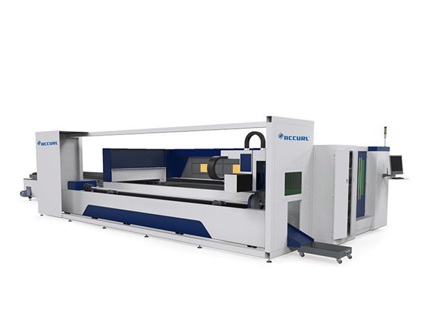 metalezko hodien laser bidezko ebaketa makina elektrikoek tiradera estiloko erretilua